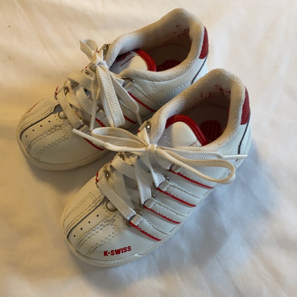 K - SWISS Toddler Tonque Twister Shoes - Picture 2 of 12